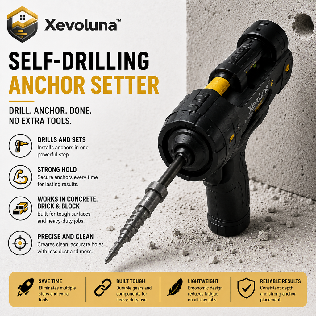 Xevoluna™ AnchorForce X – Self-Drilling Smart Anchor Tool