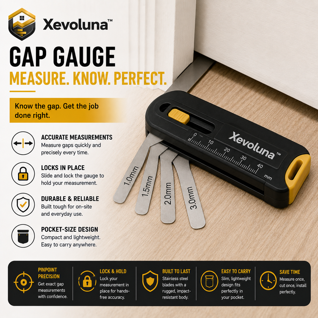 Xevoluna™ PrecisionSlide Pro – Adjustable Gap Gauge Tool